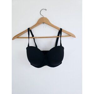 Wacoal Red Carpet Strapless Underwire Bra 34G Black Full Coverage Figure 854119